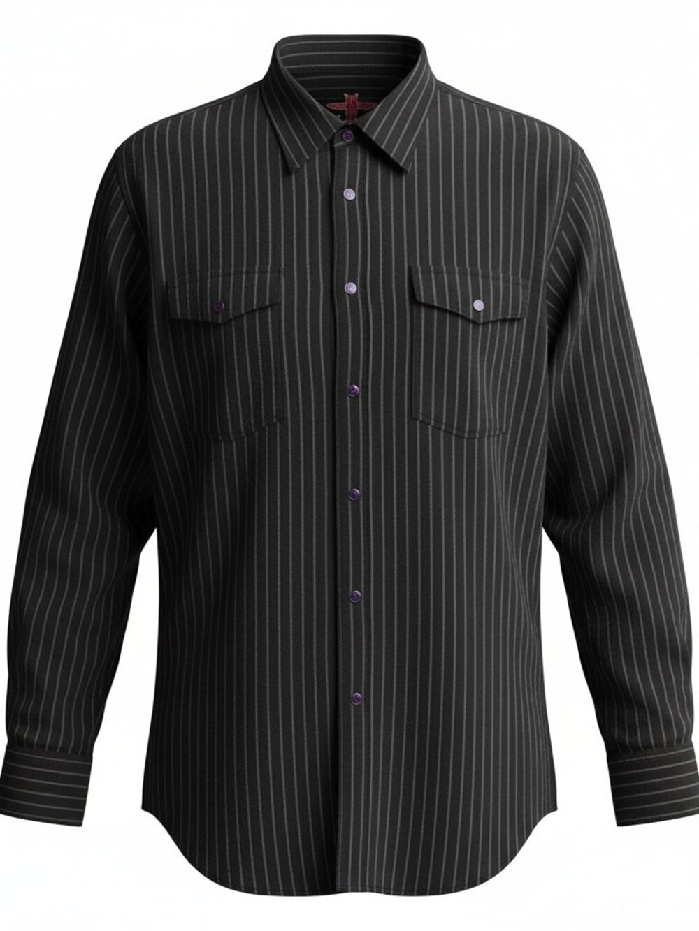 Scully Western Shirt Mens 2XL Striped Southwest Pearl Snap Cowboy Rodeo